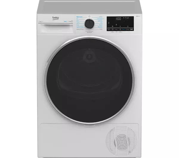 BEKO Pro RapiDry B5T4923RW 9 kg Heat Pump Tumble Dryer - White