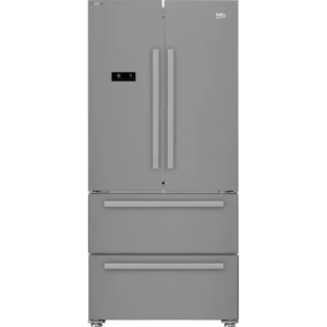 BEKO Pro GNE360520PX American-Style Fridge Freezer - Brushed Steel