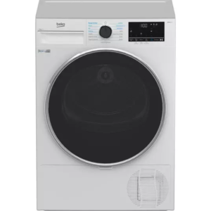 BEKO Pro IronFinish B5T4823IW 8 kg Heat Pump Tumble Dryer - White