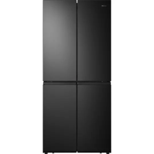 HISENSE PureFlat RQ563N4AF1 Fridge Freezer - Black Steel