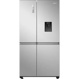 HISENSE PureFlat RS840N4WCE American-Style Smart Fridge Freezer - Stainless Steel