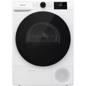 HISENSE Series 3+ DHGE8043 8 kg Heat Pump Tumble Dryer - White