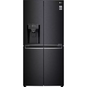 LG NatureFRESH GML844MC7E Slim American-Style Fridge Freezer - Matte Black