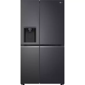 LG NatureFRESH GSLV71MCTD American-Style Smart Fridge Freezer - Matte Black