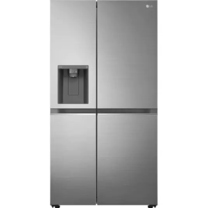 LG NatureFRESH GSLV71PZTD American-Style Smart Fridge Freezer - Shiny Steel