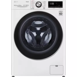 LG TurboWash 360 with AI DD V10 F6V1010WTSE WiFi-enabled 10.5 kg 1600 Spin Washing Machine - White