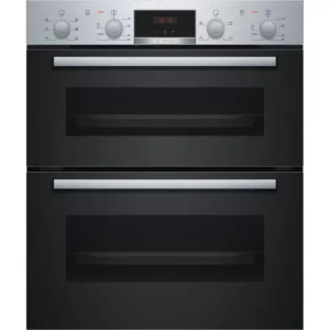 BOSCH Series 2 NBS113BR0B Electric Built-under Double Oven - Stainless Steel