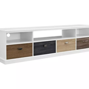 DOREL HOME 1773096PCOMUK Mercer 1829 mm TV Stand - White