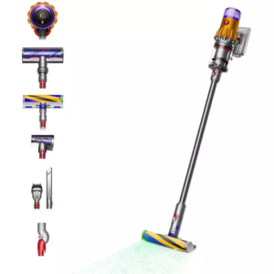 DYSON V12 Absolute Cordless Vacuum Cleaner - Nickel & Yellow