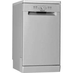 HOTPOINT HSFE 1B19 S UK N Slimline Dishwasher - Silver