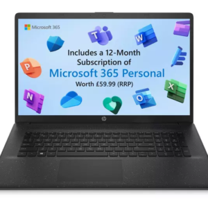 HP 17-cn0534sa 17.3" Laptop - Intel® Pentium®  128 GB SSD  Black