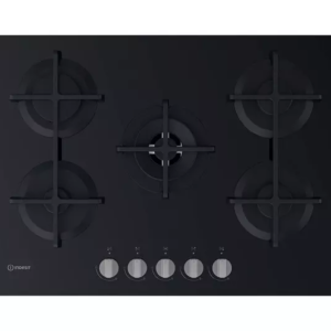 INDESIT ING 72T BK 73 cm Gas Hob - Black