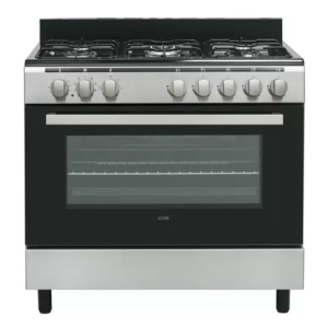 LOGIK LFTG90X18 90 cm Dual Fuel Range Cooker – Stainless Steel