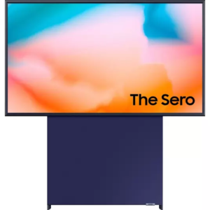 SAMSUNG The Sero QE43LS05BGUXXU 43" Smart 4K Ultra HD HDR QLED TV with Bixby & Alexa - Navy Blue