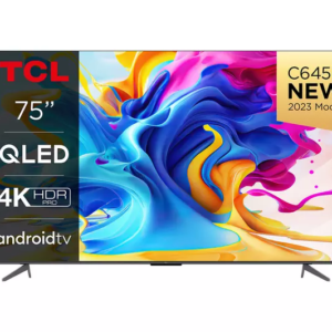 TCL 75C645K 75" Smart 4K Ultra HD HDR QLED TV with Google Assistant