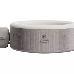 LAY-Z-SPA Cancun AirJet Inflatable Hot Tub - Grey Rattan