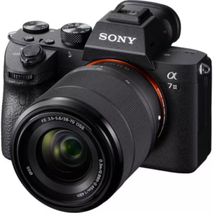 SONY a7 III Mirrorless Camera with 28-70 mm f 3.5-5.6 Zoom Lens