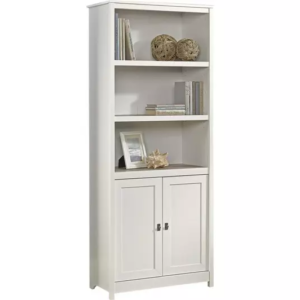 TEKNIK 5417593 Shaker Style Bookcase - White & Oak