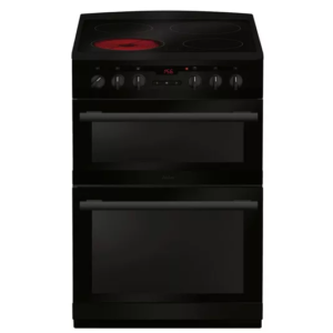 AMICA AFC6550BL 60 cm Electric Ceramic Cooker - Black