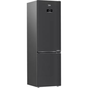 BEKO HarvestFresh AeroFlow Pro CNG6603VPZ 60 40 Fridge Freezer - Black Steel