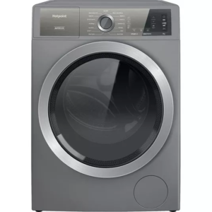 HOTPOINT Gentlepower H8 99ADS GPOWER UK 9 kg 1400 Spin Washing Machine - Silver