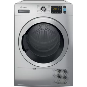 INDESIT Push&Go YT M11 82SS X UK 8 kg Heat Pump Tumble Dryer - Silver