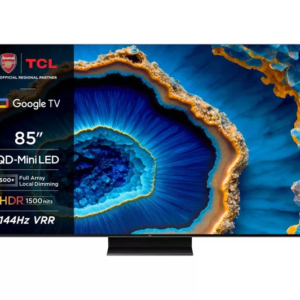 TCL 85C805K 85  Smart 4K Ultra HD HDR Mini LED QLED TV with Google Assistant & Alexa