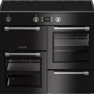 LEISURE Cookmaster CK100D210K Electric Induction Range Cooker - Black