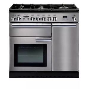 RANGEMASTER Professional 90 Dual Fuel Range Cooker - Stainless Steel